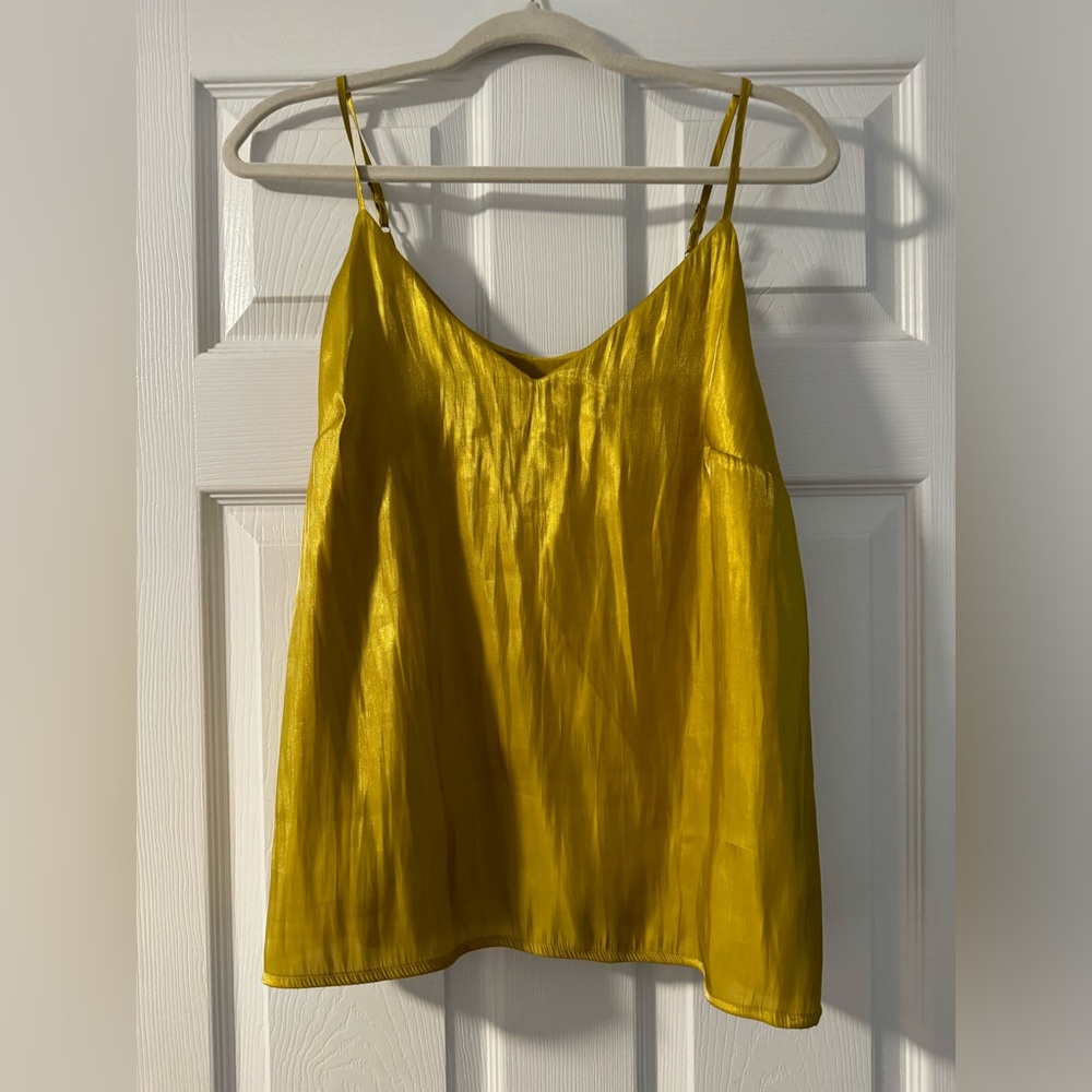 Gold tank top